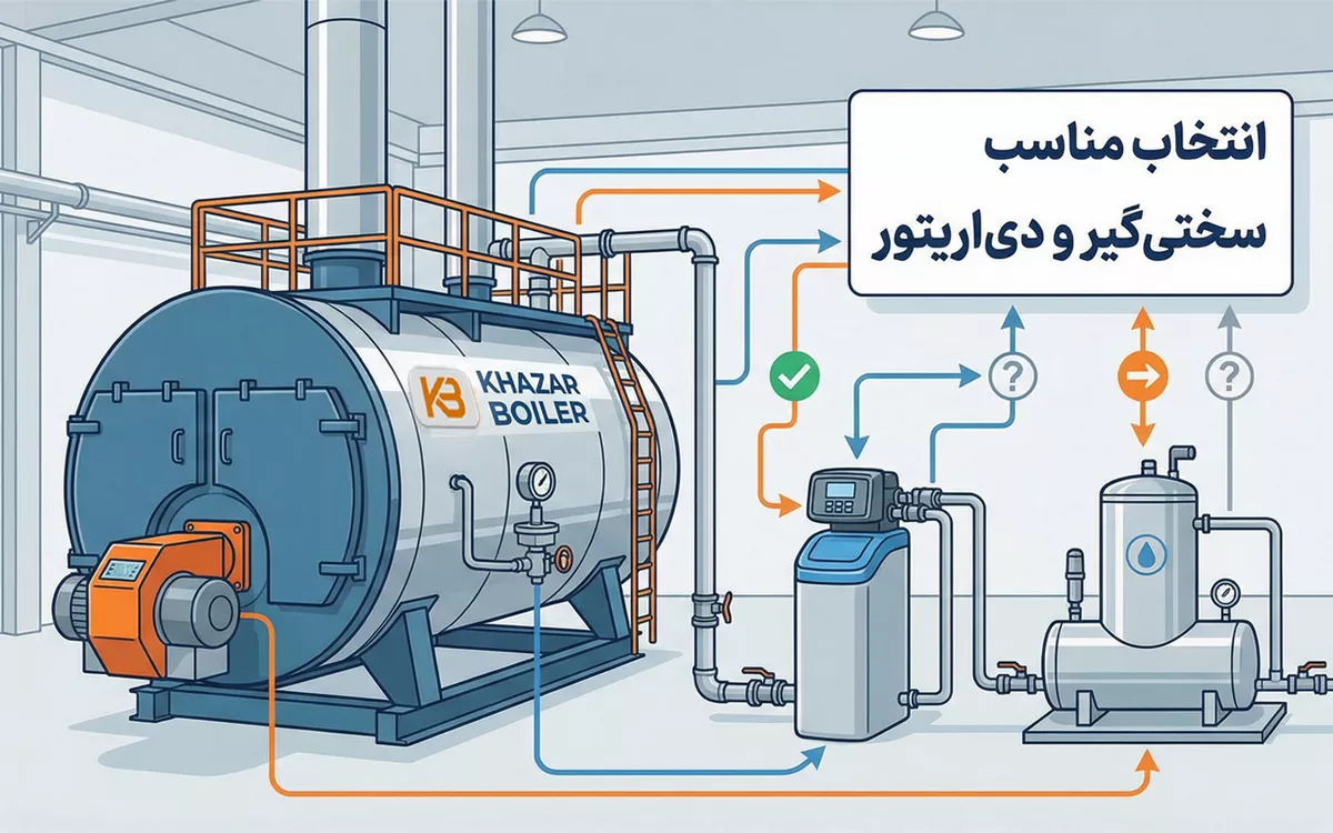 سیستم تغذیه دیگ بخار